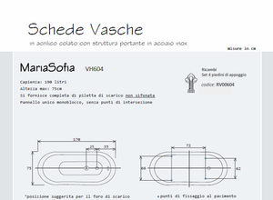 VASCA DA BAGNO MARIASOFIA