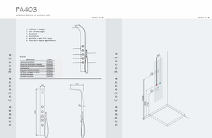 PANNELLO DOCCIA PA403