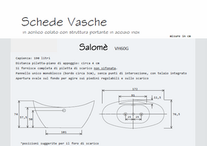 VASCA DA BAGNO SALOMÈ